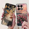 Voor Techno Spark 30 Pro 4G KL7 Cover Voor Tecno Spark 30 Pro 4G Hoesje Luxe Vlinder Liefde Mode Bloemen Cool Leeuw Schattig Geschilderd