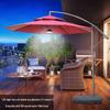 Guarda-sol de Pátio ao Ar Livre com Luzes LED