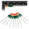 10Pcs Long Tail Fishing Bobber Buoy Paulownia Wood Fishing Floats Tackle Fishing Float Fishing Tackle Accessories