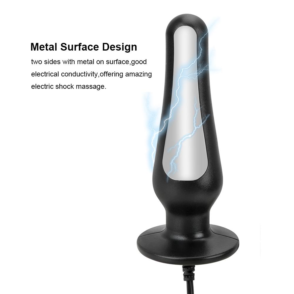 Elektroschock Analplug für Frauen Klitoris Vaginalkugeln Po Dilator Männer Prostata Massagegerät Medizinische Sexspielzeuge Weiblicher Masturbator