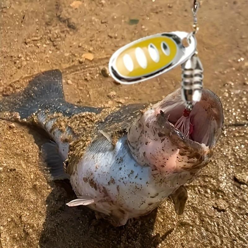 6g/8g Far Casting Jigs Sinking Fishing Baits Metal Cast Jigging Spoon Lures Spinnerbait with Treble Hook Spinner Baits