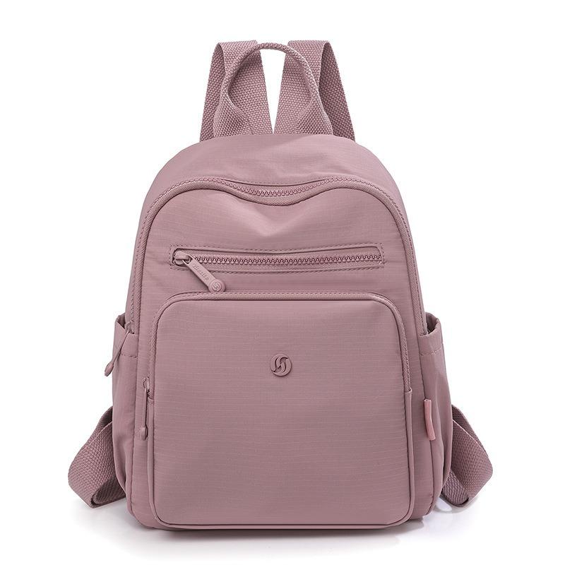 New Oxford Nylon Backpack Women's Large-capacity Literary and Outdoor Backpack Fashionable and Lightweight Travel Schoolbag