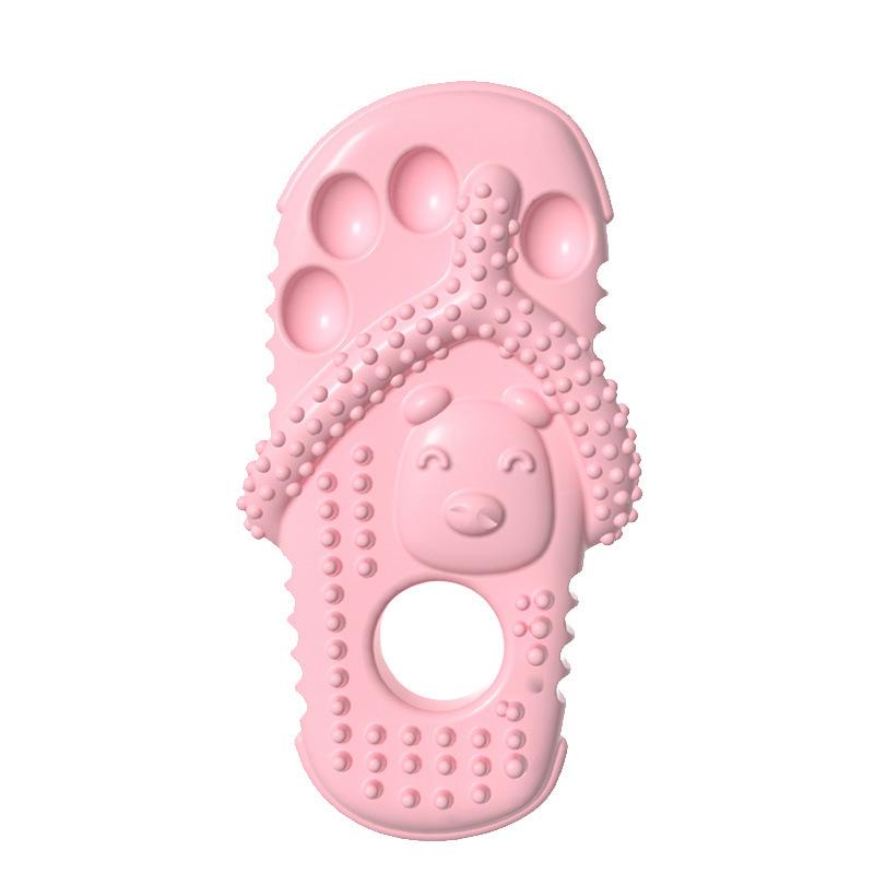 Pet Molar Tooth Cleaning Dog Bite Toy Slippers OEM_ODM Supplier Resistant Physical Consumption Pet Toys