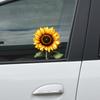 Painted Sunflower Glass Car Background Beautification Decoration Stickers