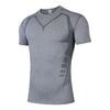 Men's Summer Stretchy Quick-Dry Sports T-Shirt – Breathable, Moisture-Wicking Short Sleeve for Running and Fitness