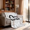 Classic Luxurious E EvisuS Blanket Soft Throw Blanket for Home Bedroom Bed Sofa Picnic Travel Office Rest Cover Blanket Gift