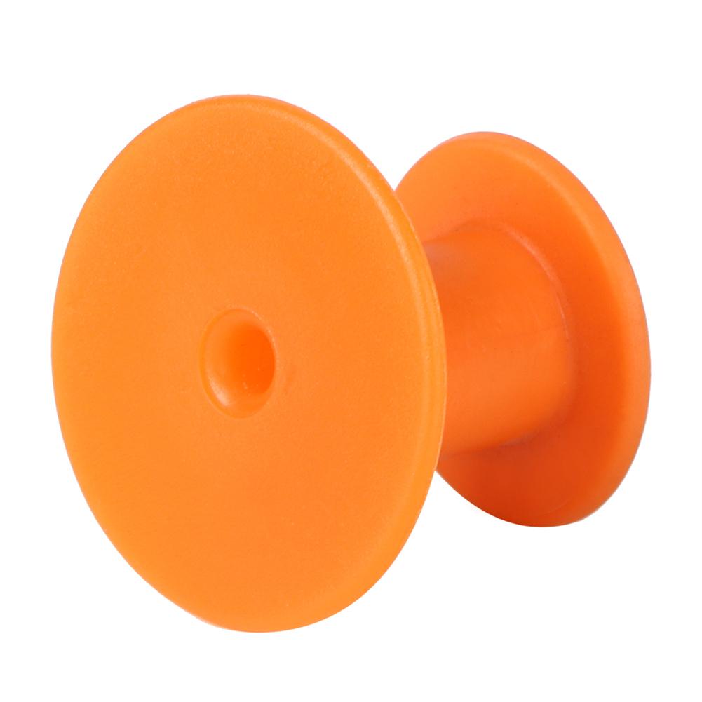 100pcs Livestock Number Ear Tag Label Marker Accessory for Pig Cow Sheep AnimalOrange Round 30x30mm