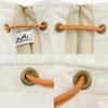 HERMES Alain GM Shoulder Bag beige/Orange Towal chevron unisex Used