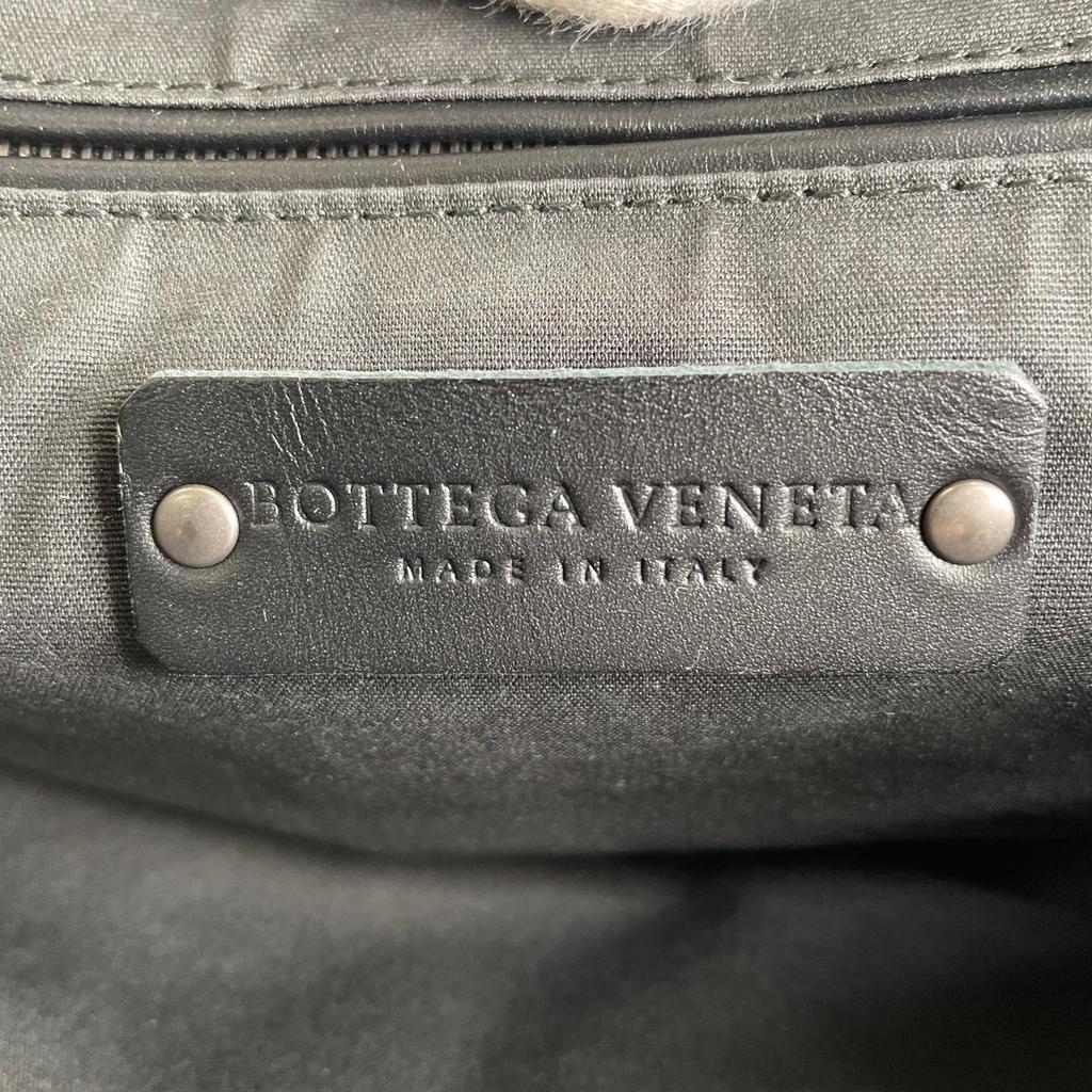 BOTTEGAVENETA INTRECCIATO Clutch bag black mens used