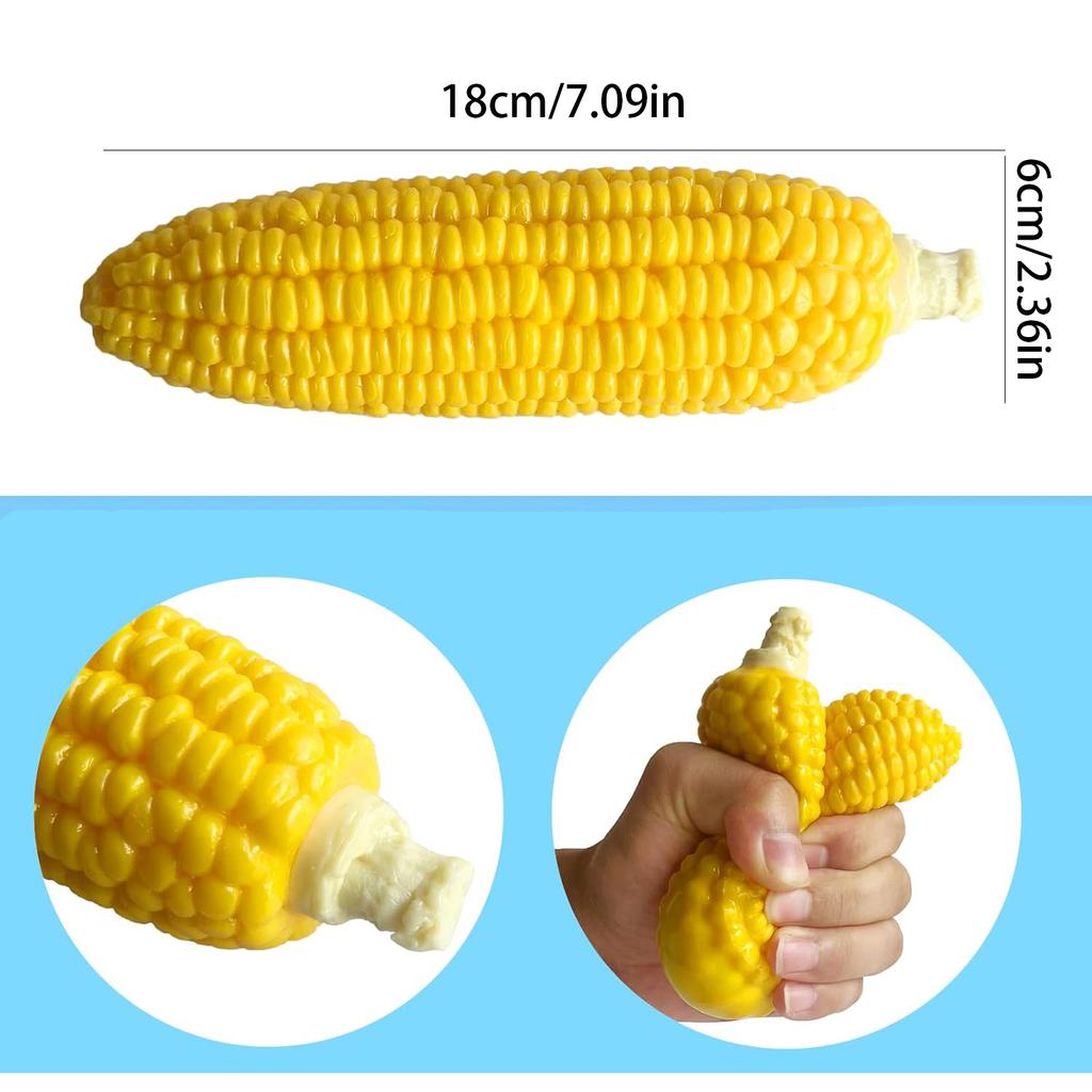 Simulated Large-Sized Corn Kneading, Tpr Decompression Corn Lala Le Stress Relieving And Venting Toy