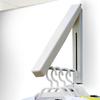 No-Drill Folding Telescopic Concealed Clothes Rack For Balconies Invisible Clothes Drying Rack