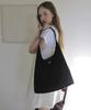 Dumaro Merci Suede Shoulder Bag / Black