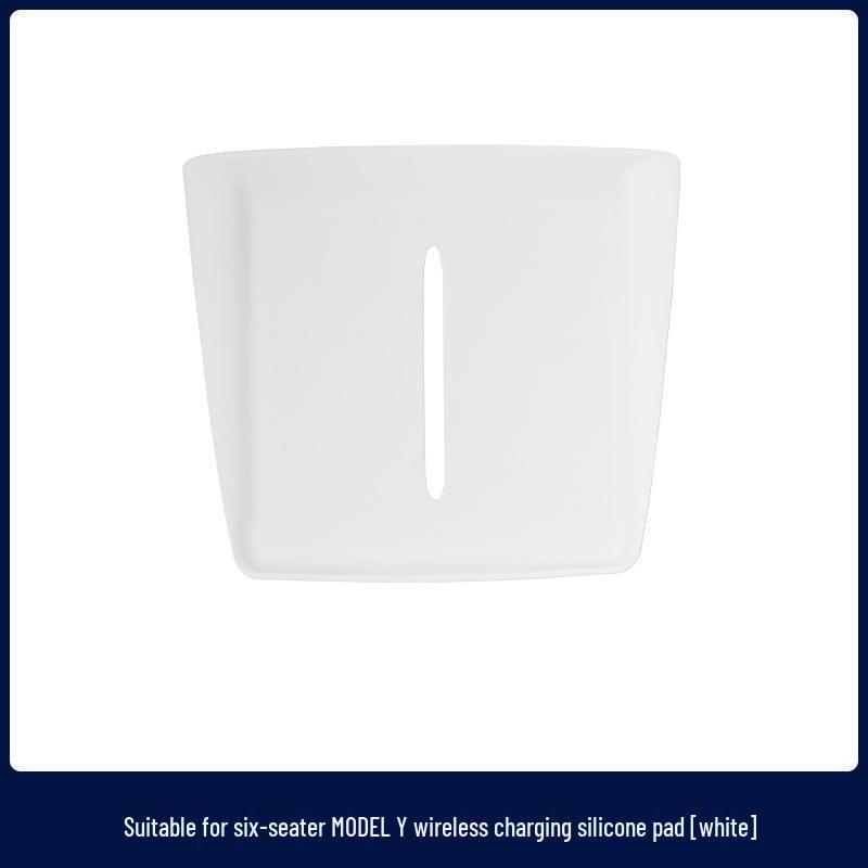 

Tesla Model YL 6-Seat Wireless Charging Silicone Pad: Non-slip and Dustproof Car Accessory.