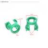 30 Pcs Car Green Plastic Fastener Transmission Tubing Clamp Clip