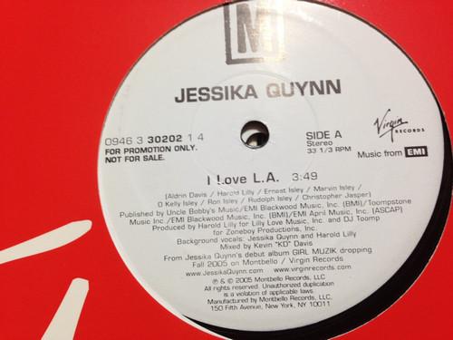 

12inch Record JESSIKA QUYNN I Love L.A. 094633020214 Virgin 2005 US Rap HipHopRB Used
