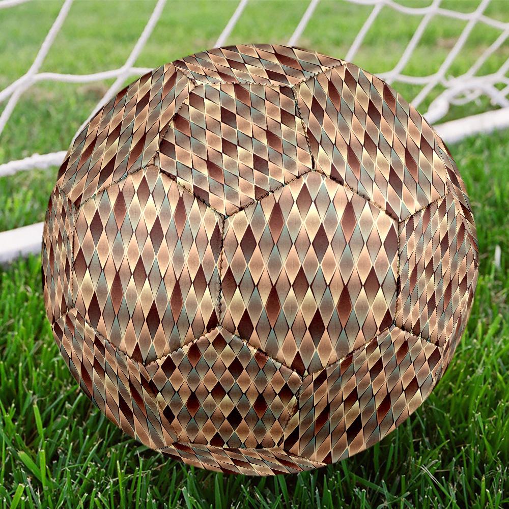 1pc Diamond Size 5 Soccer Ball Professional Match Training Football Indoor &Outdoor Sports Ball Lightweight Durable C6596