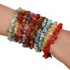 5-8mm Mixed Natural Gemstone Chip Beads Stretchy Bracelet