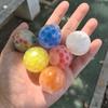 5pcs 3.5cm Soft Rubber Squeeze Ball Grape Ball Stress Relief Sensory Toy for Kids Party Favors Pinata Fillers Christmas Gift