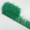 1Meter/Lot 10-15Cm Ostrich Feather Fringe Trim For Crafts Plumas Ribbon For Needlework And Handicrafts Feather Dress Accessories