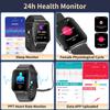SACOSDING Hygieia-05s Max Blood Oxygen ECG+PTT Smart Watch 1.83" Screen Blood Pressure SPO2 Body Temperature Smartwatch Health Sport Watches