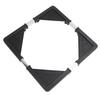 Adjustable Refrigerator Stand with 4 Locking Wheels Reduce Noise Furniture Dolly Mobile Roller for
