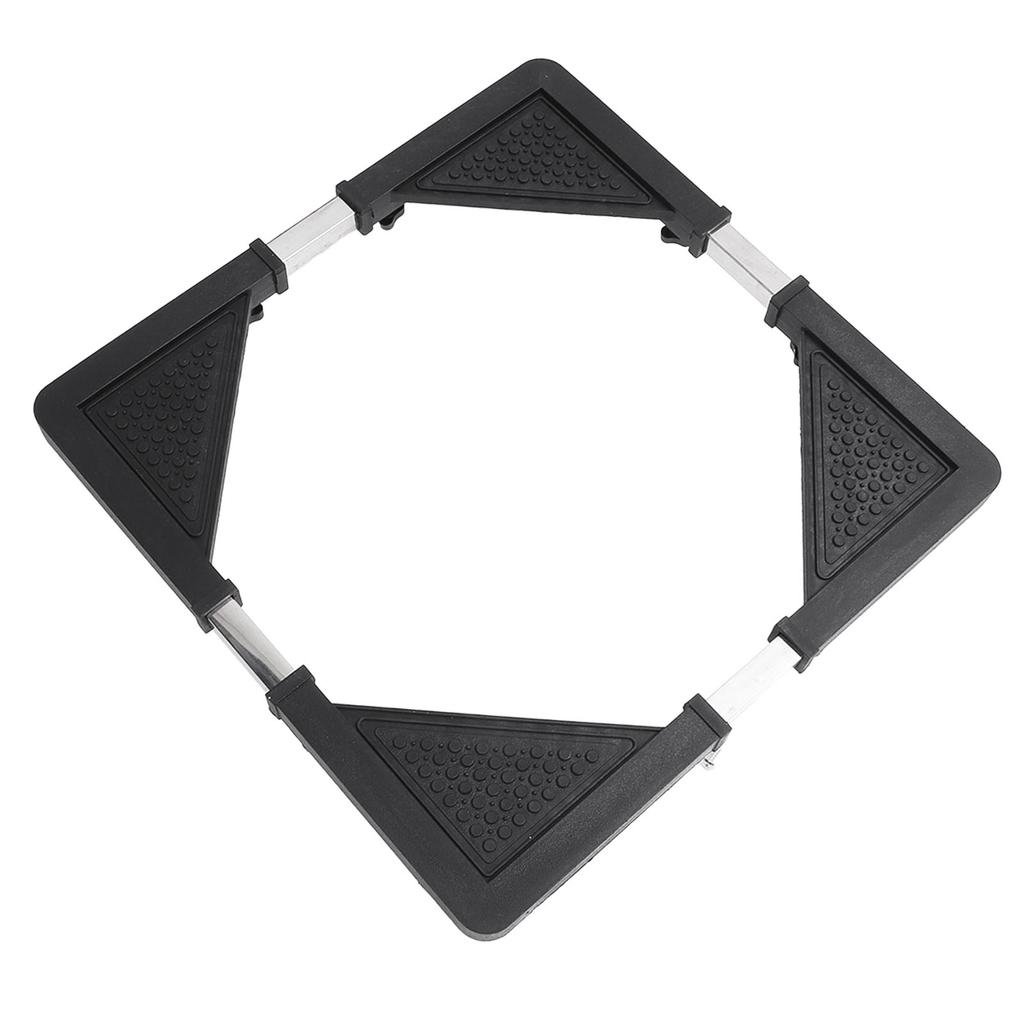 Adjustable Refrigerator Stand with 4 Locking Wheels Reduce Noise Furniture Dolly Mobile Roller for