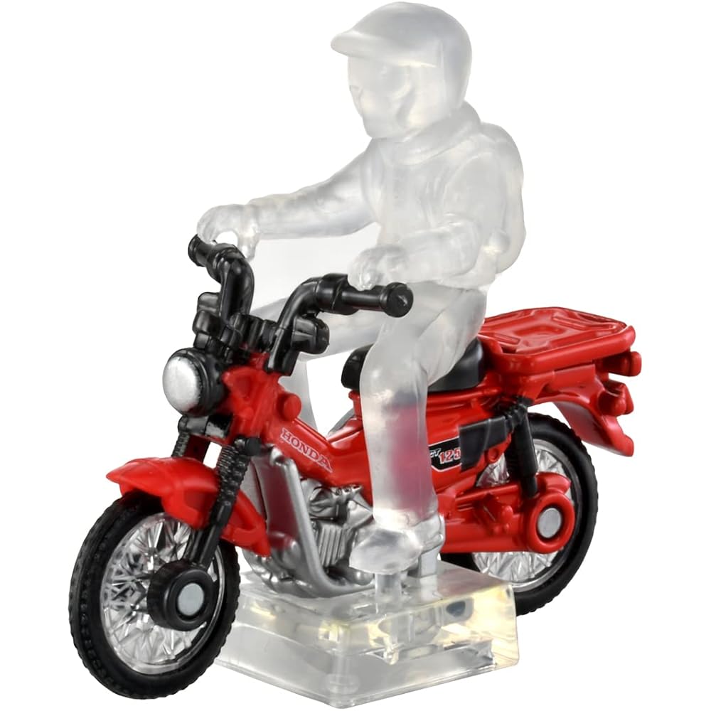 

Takara Tomy Tomica No.106 Honda CT125 Hunter Cub Diecast Toy Car Blister Pack for Ages 3 and Up