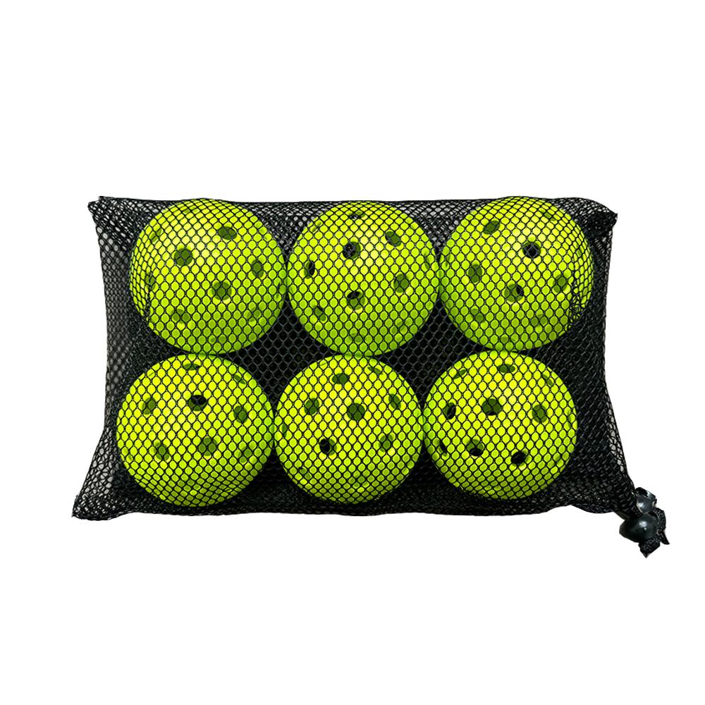 12pcs Pickleball 74MM 40 Holes Outdoor Durable Pickleballs 26g per Ball for Competition Pack of Outdoor Pickleballs