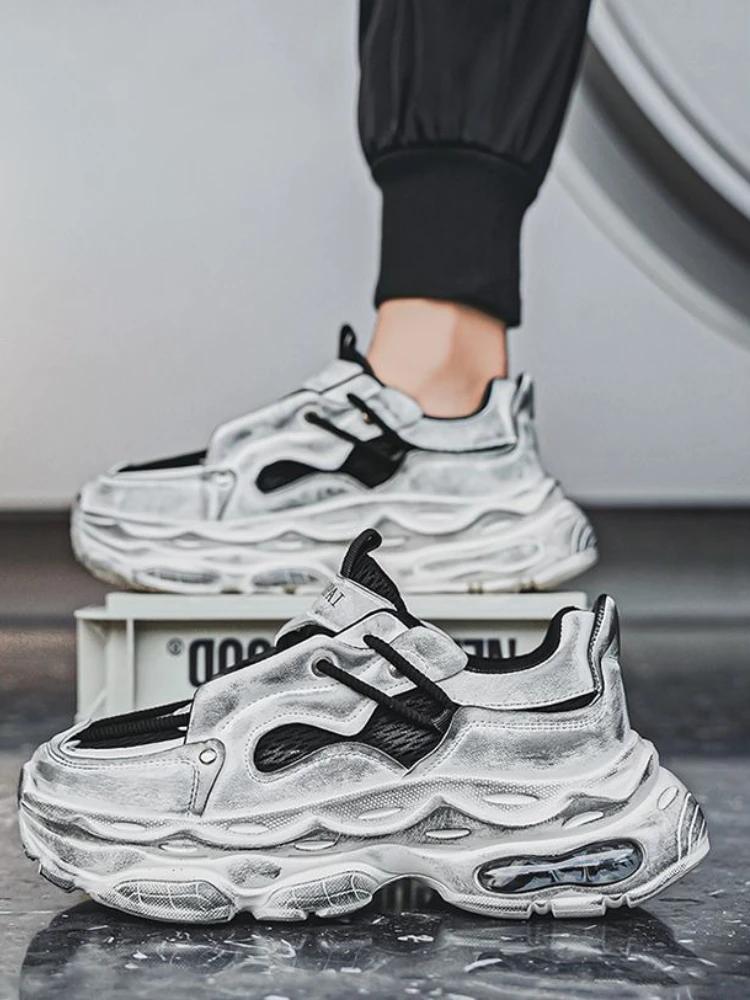 Fashion Cushioned Insole Male Sports Shoes Breathable Spring and Autumn Designer Outdoor All Brands Gym Walking Men's Casual Sneakers