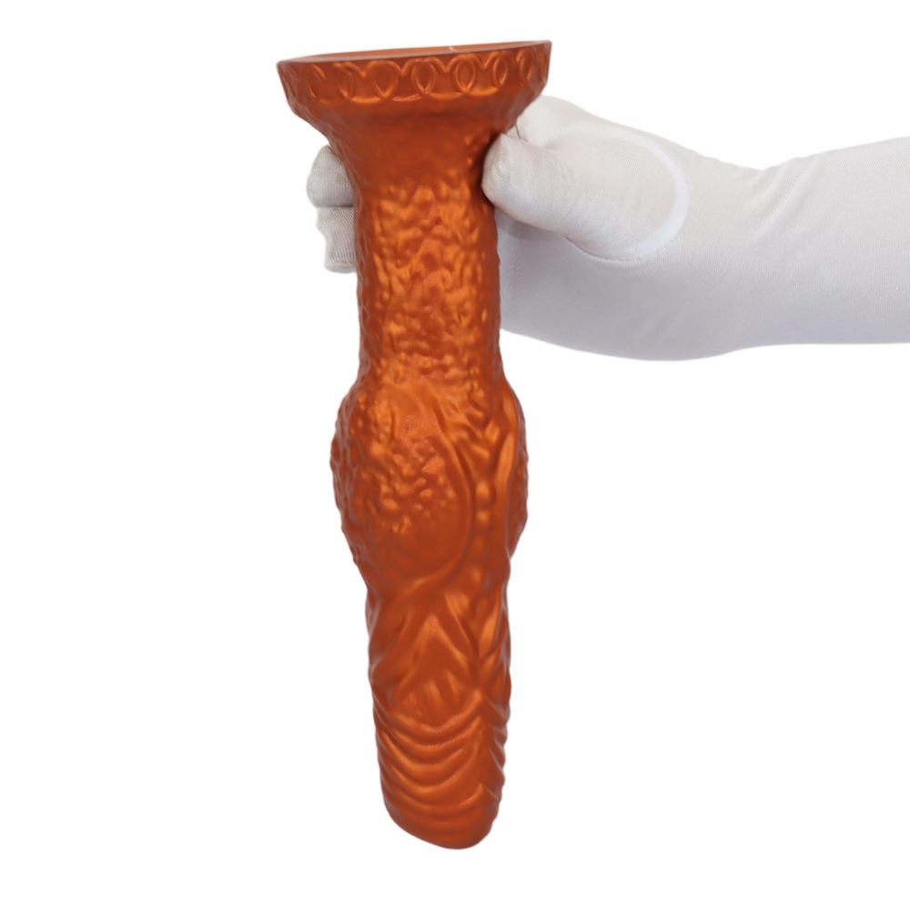Extra Large Alien Foreskin Silicone Dildo & Anal Plug Masturbator