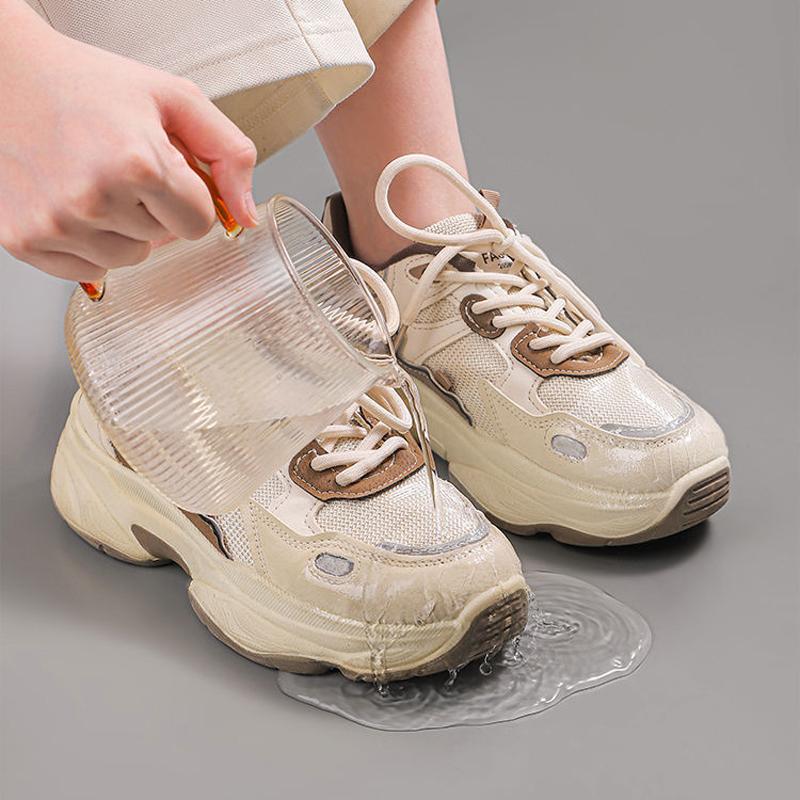 Toe Cap Anti-Moisture Protective Film Rainy Day Toe Cap Protective Waterproof Film Disposable Shoe Protector Stickers Invisible Shoe Protectors