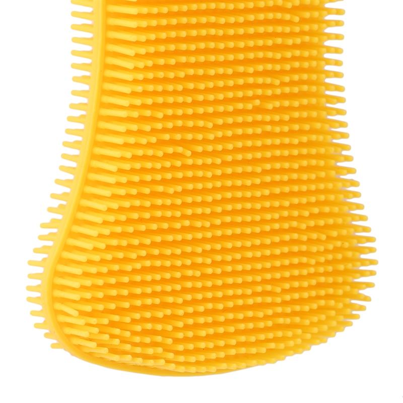 1Pc Silicone Dish Washing Sponge Scrubber Kitchen Cleaning Antibacterial Tool Gift