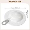 Bathtub Drain Hair Stopper Reusable Round Portable Easy To Clean Kitchen Sink Cover