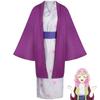 Demon Slayer: Kimetsu No Yaiba - Kamado Village Chapter Kanroji Mitsuri Yukata Cosplay Costume Halloween Cosplay Stage Performance Costume