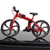1:10 Mini Alloy Model Bicycle Series Diecast Metal Finger Mountain Bike Racing Simulation Adult Collection Toys for Children