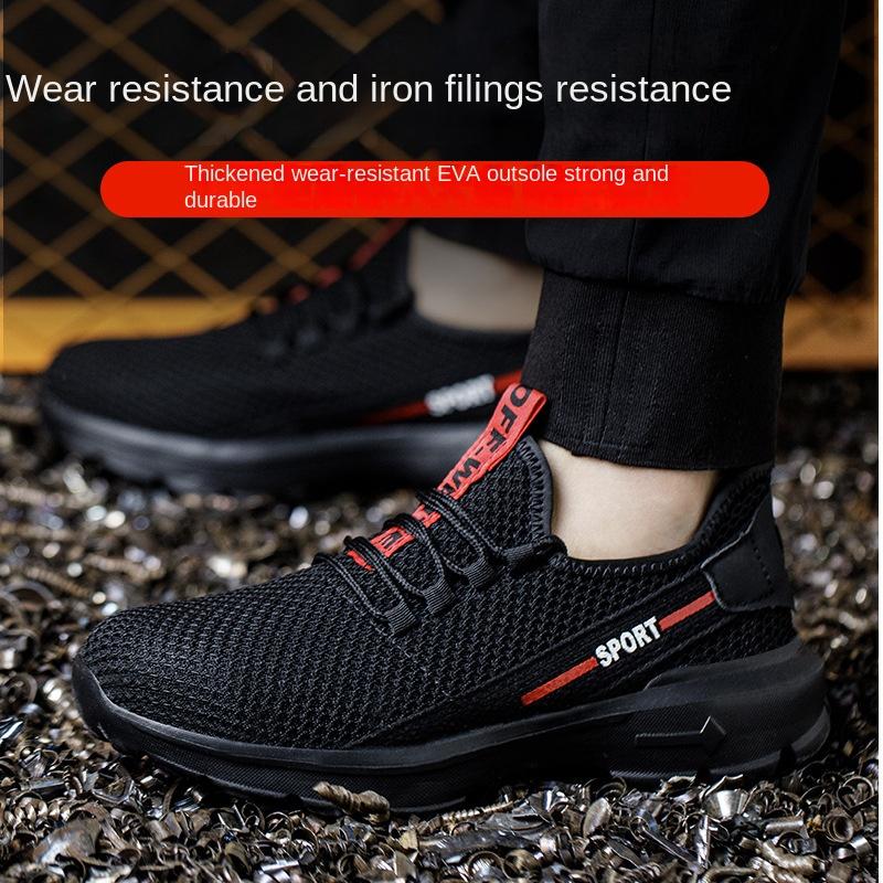 Labor Insurance Shoes Anti-smashing, Anti-piercing, Insulating, Non-slip and Wear-resistant, Casual Sports Safety Shoes
