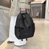 Schoolbag1011 New Simple Design Backpack Large Capacity Junior High School School Bag Commuter Lightweight Waterproof Travel Backpack