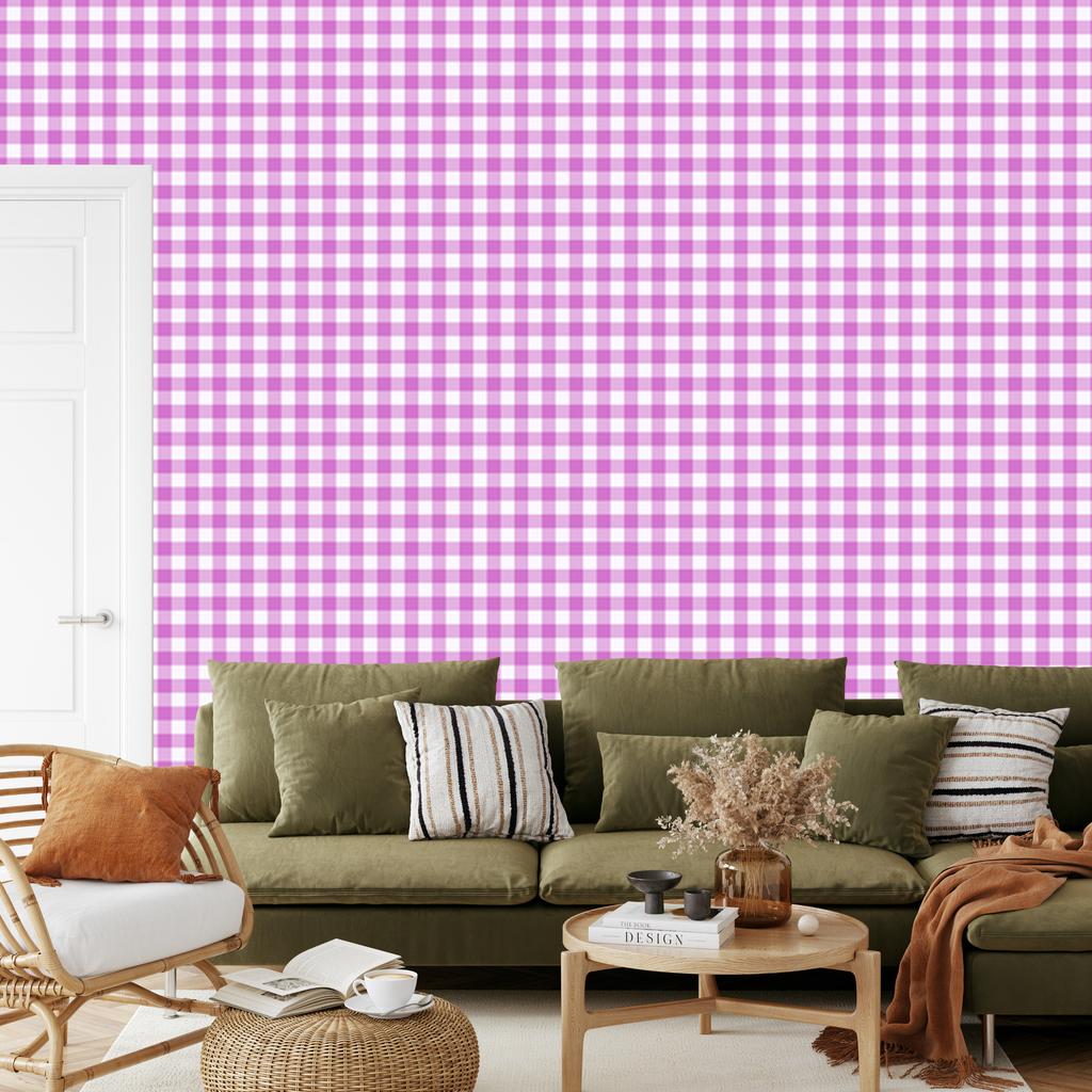 Wallpaper Fabric Pattern Lavender, Lavender Background for Living Room and Bedroom 50x1000