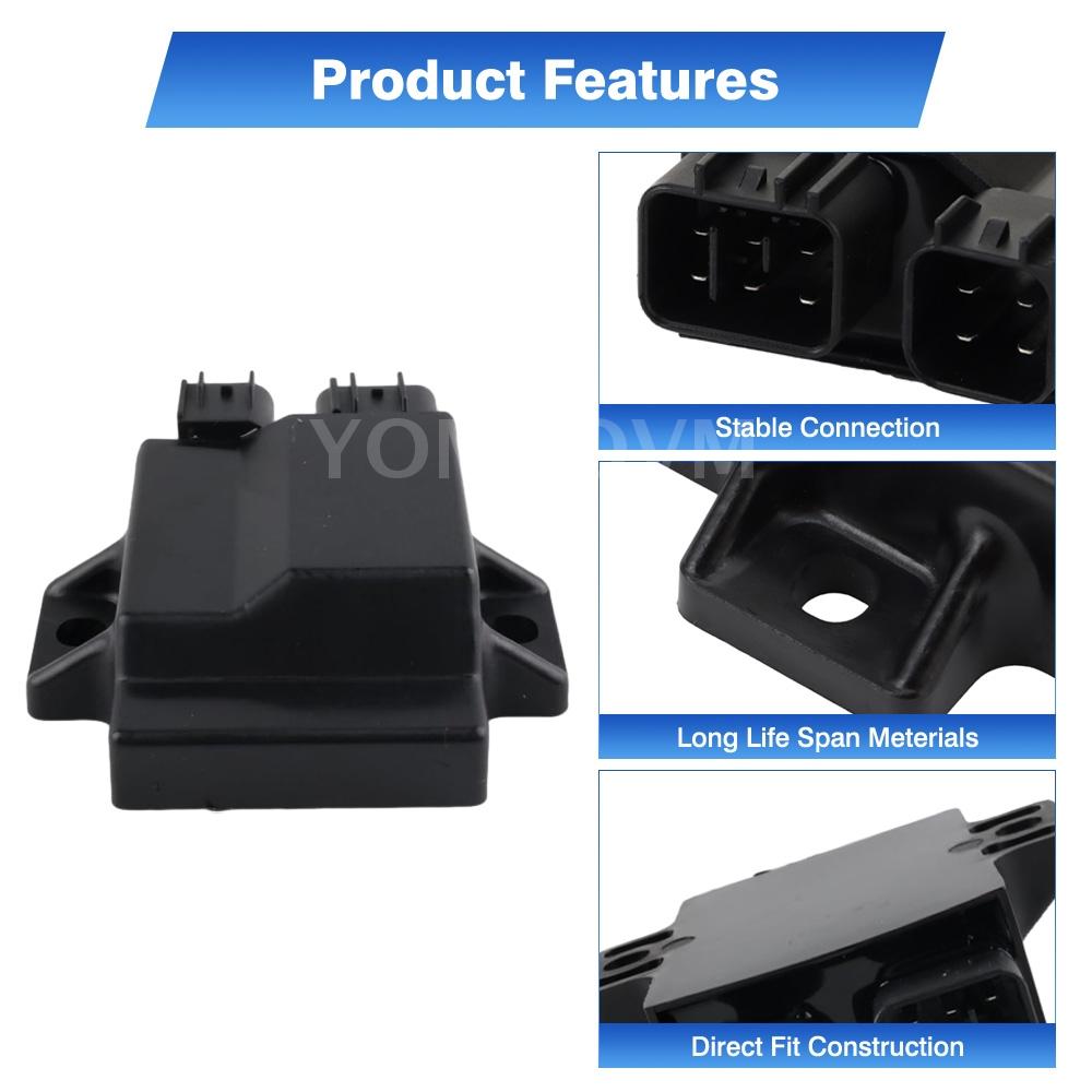 Ignition CDI Module Box Replacement For Nissan Tohatsu 8 HP 9.8 HP Outboard 2004-2009 2010-2014 3AA-06060-0 3AA060600 3AA-06060