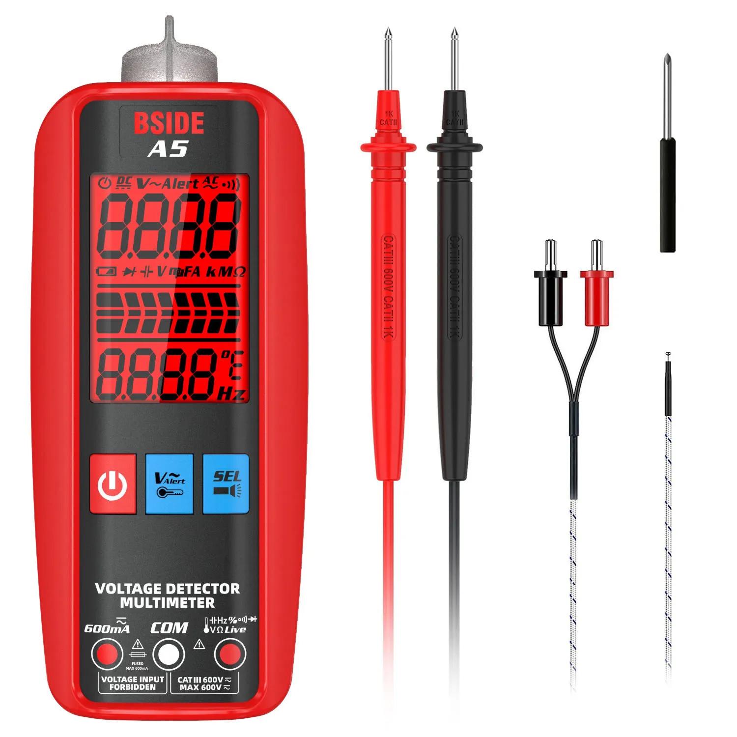 

BSIDE A5 or A5X High Precision Multimeter Intelligent Digital Electric Pen Full Functionality Automatic Range Current 1Set