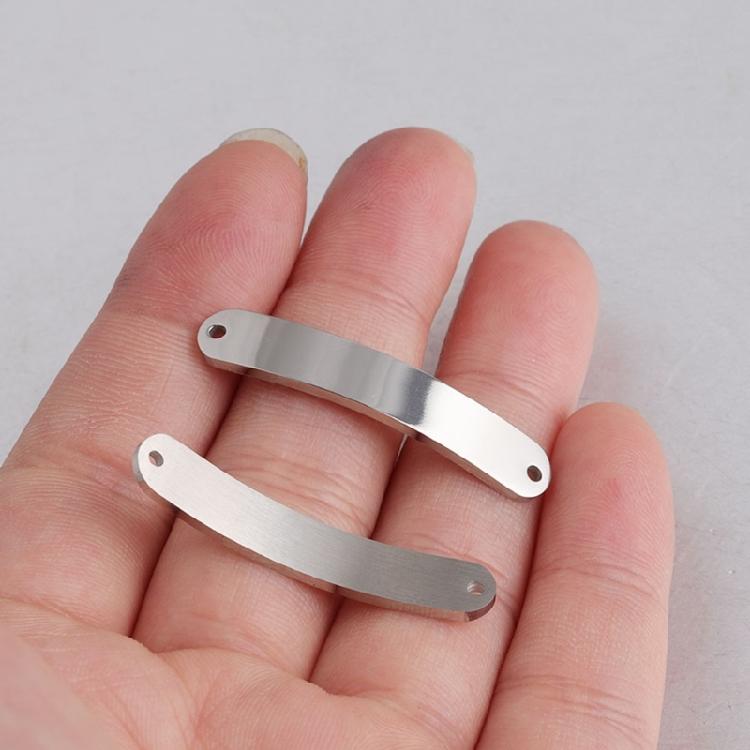 Curved Long Strips Shape Nose Rings Jewelry Part for Necklaces Bracelets Earrings Handmade Jewelry Making Supplies