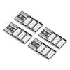 4pcs Tiny 4‑6S Mini LED Light Board RC Red LEDs Set for FPV Racing Frame Kit