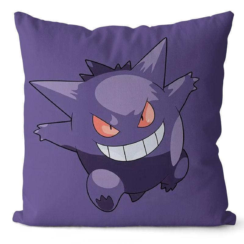

Подушка Pokémon Pokemon Pikachu Мила декоративна наволочка Підходить для дому, вітальні, дивана, кімнатної прикраси 18x18Inch
