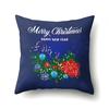 Christmas-Themed Patterns Throw Pillow Cover With Short Plush Print For Living Room Sofa Decoration Cushion Cover Pillow Covers