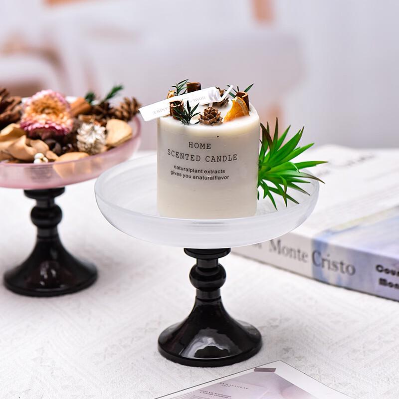 Retro French Ink Style High-Foot Glassware Set
