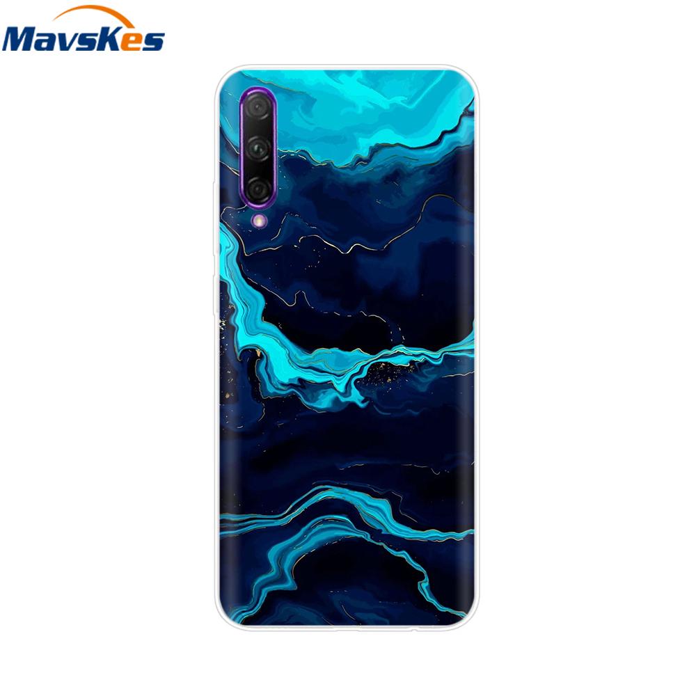 For Huawei P Smart Pro Case Cute Candy Painted Cover Soft Silicone Phone Case For Huawei P Smart Pro 2019 Cover Coque Bumper