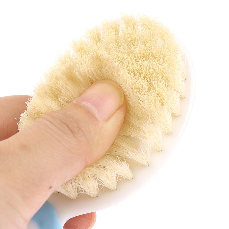 Brosse à cheveux Portable et douce pour nouveau-né, peigne pour enfants et enfants, 2 pièces/ensemble