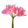 6 Heads Artificial Orchid Bouquets Desktop Ornament Photo Props Realistic Cymbidium Flowers Realistic Design Lifelike Flower