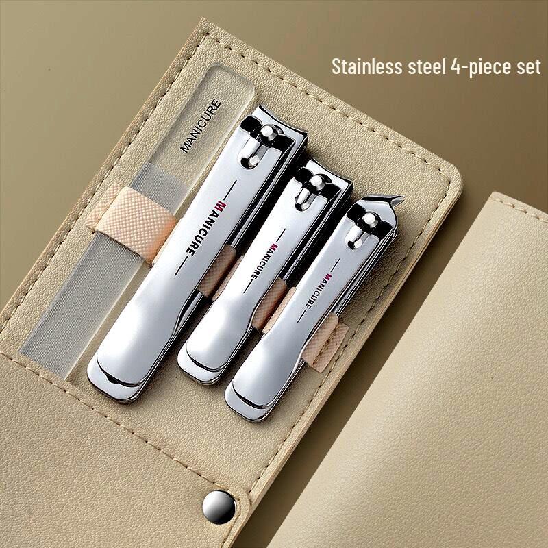 Portable Candy Color Nail Clipper & Manicure Set with Ear Pick