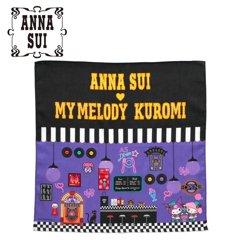 Sanrio ANNA SUI Handkerchief ( Diner ) Japan NEW